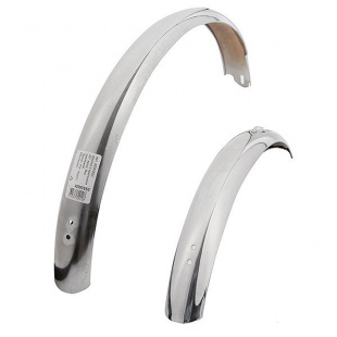 Крыло 12" хром без крепежа фото 97494