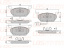 B1102205 \420698451F\UBS торм. колодки пер.   VW GOLF (12-) SKODA OCTAVIA  (PN0699W) (TRW. GDB2080)