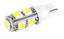 Автолампа диод T10 (W5W) 12V  9 SMD 1-конт Белая SKYWAY (К-Т 2 шт) S08201131