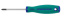 Отвертка стержневая крестовая ANTI-SLIP GRIP, PH1x80 мм, D71P180