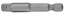 Переходник для механизированного инструмента 1/4"HDRх1/4"DR, 50мм D150ADP14