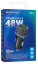 Адаптер в прикуриватель 1USB 3.0(18W) + 1 PD Type-C(30W) Quick Charger, черный BOROFONE BZ21 1175