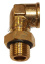 Фитинг c контргайкой и уплотнением угловой M22x1,5 F22x1,5 , INF.11.M22F22L