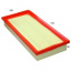 Фильтр воздушный TA-1270 \1780102040\AMC FILTER   TOYOTA Avensis (97-) (SAK. A-1164) (MANN. C3284/2)