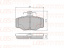 B1105012 \4406070J25\UBS  колодки торм. зад.   NISSAN ALMERA /PRIMERA  (NIBK. PN2214) (TRW. GDB3092)