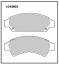 Дисковые передние тормозные колодки Allied Nippon ADB0923