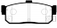 Колодки тормозные V985 Nissan PF-2224 AY060-NS013   FINWHALE