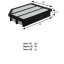 Фильтр воздушный AG 769 \T111109111AC\GOODWILL    CHERY TIGGO 3  1,6 (17-)