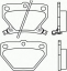 Колодки тормозные задние V675 Toyota PF1454k1 04466-52010 04466-52020 446620090   FINWHALE