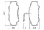 Колодки торм. зад. SM643-N \604980\STEINHOF    PEUGEOT BOXER ,DUCATO (GDB1521 \ GDB3441)