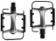 Педали Wellgo MTB алюминиевые, 103x66x25мм, резьба 9/16", полимерные подшипники, черные 9798