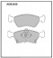 Дисковые передние тормозные колодки Allied Nippon ADB3450