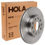 HD950, HOLA, Тормозной диск, вентилируемый, передний, VW Golf V,VI (1ZF,1ZM), Jetta IV (1ZQ,1ZM), Ca