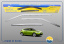 Дефлекторы окон Chrome (к-т 4шт)  DK275  AMD.    HYUNDAI Veloster (2012-)   