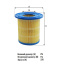 Фильтр воздушный AG 900 \4216110901310\GOODWILL   Cummins 2.8L (GB-9434M) (FA-073) (DIFA4233) НИЗКИЙ