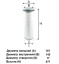 Фильтр воздушный AG 1003/1 ВСТАВКА\368017\GOODWILL   КАМАЗ ЕВРО-2/3 (SAKURA. A-6224)  (MANN. CF1600)