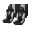Чехлы на сиденье полиэстер 11 предм. SKYWAY DRIVE SW-101061 ЧЕРНО/СЕРЫЙ/S01301021