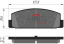KOTL Тормозные колодки 3088KT \AY060MA001   (NIBK. PN5203)  (TRW. GDB3088)