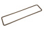 Прокладка крышки коробки толкателей для ЗМЗ-402, (сил. красн.), 24-1002116