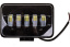 Фара светодиодная OFF ROAD 165*105(120)*80мм прямоугольная 12V/24V 50W6000К SKYWAY 5диодов S07201067