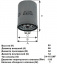 Фильтр масляный OG 522 HQ \9091510004\GOODWILL   TOYOTA  (MANN. W610/9 , W610/1)  (VIC.C-113)