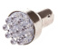 Автолампа диод S25 (P21/5W) 24V 12 LED BAY15d 2-конт Белая SKYWAY К-Т 2 штS08202001 
