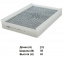 Фильтр салона уголь AG 644 CFC \9068300218\GOODWILL   MERCEDES Sprint (SAK. CA-26080) (MANN. CU3569)