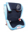 Кресло детское ОЛИМП  ISOFIX синий (группа 2-3 от 3 до 12 лет 15-36 кг) KRES1481 АКЦИЯ -15%