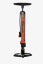 Насос BEE PUMP ручной-напольный, под ниппель AV/FV, с манометром, 38x520мм, алюминий, оранжевый