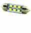 Светодиод 12V АС-6  WHITE FE-T11 *36 S8.5 6SMD (блистер 2шт)  МАЯК