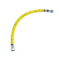 Шланг тормозной Г-М18х1,5Г-М18х1,5 SHAANXI-SHACMAN/SITRAK (желтая оплетка) (L-600)