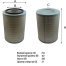 Фильтр воздушный AG 1108 \4288963\GOODWILL    KOMATSU, HITACHI  (MANN. C28960)  (A-273 , A-361)