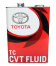 TOYOTA  CVT Fluid TC  4 л (жидкость для АКПП вариаторного типа CVT) Япония, Железная банка