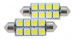 Светодиод 12V АС-8  WHITE FE-T11 *36/38 S8.5 8SMD (блистер 2 шт)   МАЯК