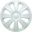 Колпаки колесные 14 "RS-T" белый глянец (2шт)