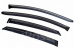 Дефлекторы окон Black (к-т 4шт)  DK258 AMD.     HYUNDAI (i40) (WGN) (2012-)  