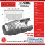 Гофра глушителя усиленная СУПЕРГИБКАЯ WireMesh (нержав. сталь AISI 304) TRANSMASTER  64-230s \93817