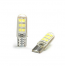 Светодиод 24V T10-3528 Crystal White 12SMD ФАНЛАЙТ  (10шт) 24-611(01)