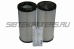 Фильтр воздушный AF25957 \6001852500\SIBTEK  (P780522,P812924) (SAK.A-8671) (MANN. C19460 ,C19460/2)