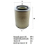 Фильтр воздушный AG 1096 \281306B110\GOODWILL    HYUNDAI HD120 дв.D6GA (06-)  (EKOFIL. EKO-01.463)