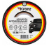 Изолента автомобильная KRANZ флис, 0.3х19 мм, 15 м, KR-09-2906