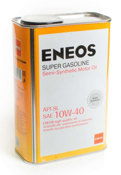ENEOS Super Gasoline 10w40 SL 1 л (масло полусинтетическое) :: Моторные ...